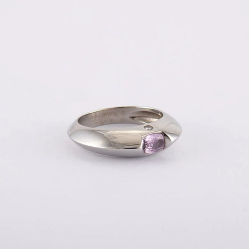 Bague 56 Bague Saphir rose PIAGET 58 Facettes 130168R