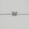 Bracelet Bracelet papillon en or blanc 18 carats et diamants 58 Facettes