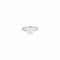 Bague 47 Bague en or blanc et diamants 1,23 ct 58 Facettes