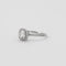 Bague 51 Bague en or blanc 18 carats et diamants 58 Facettes