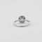 Bague 51 Bague en or blanc 18 carats et diamants 58 Facettes