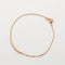 Bracelet Bracelet en or rose 18 carats et diamants 58 Facettes
