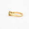 Bague 51 Bague solitaire en or jaune 18 ct et diamant 58 Facettes