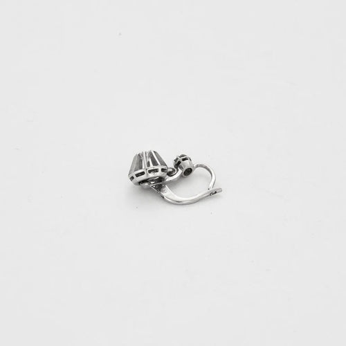 Boucles d'oreilles Boucles d'oreilles en or blanc et diamants 58 Facettes