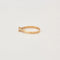 Bague 55 Bague solitaire en or jaune et diamant 58 Facettes