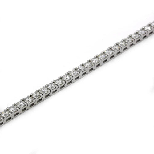Bracelet Bracelet en or blanc, diamants 58 Facettes 230030SP