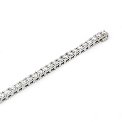 Bracelet Bracelet en or blanc, diamants 58 Facettes 230030SP