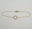 Bracelet Bracelet en or jaune et diamants naturels 58 Facettes