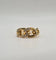 Bague 54.5 Bague en or jaune 18 carats et diamants 58 Facettes