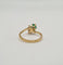 Bague 49.5 Bague en or jaune 18 carats, émeraude et diamants 58 Facettes