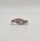 Bague 55.5 Bague en or blanc sertie de diamants naturels 58 Facettes
