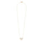 Collier Collier cœur en or rose et diamants 58 Facettes