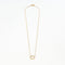 Collier Collier cercle en or jaune et diamants 58 Facettes