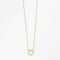 Collier Collier cercle en or jaune et diamants 58 Facettes