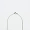 Collier Collier barrette en or blanc et diamants 58 Facettes