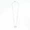 Collier Collier cercle en or blanc et diamants 58 Facettes