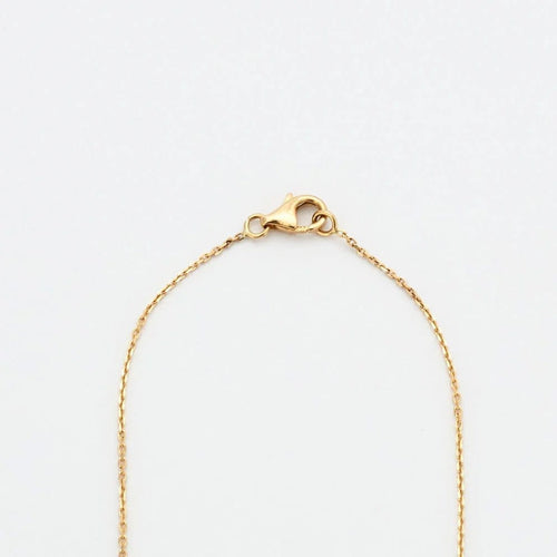 Collier Collier barrette en or jaune et diamants naturels 58 Facettes