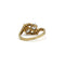Bague 56 Bague Toi & Moi en or jaune, platine et diamants 58 Facettes 240157R