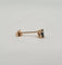 Boucles d'oreilles Boucles d'oreilles en or rose et saphir 58 Facettes
