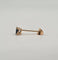 Boucles d'oreilles Boucles d'oreilles en or rose et saphir 58 Facettes