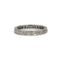 Bague 52 Alliance - Platine et diamants 58 Facettes 230068SP