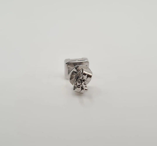Boucles d'oreilles Boucles d'oreilles en or blanc et diamants baguettes 58 Facettes