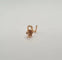 Boucles d'oreilles Love - Boucles d'oreilles en or rose et diamants 58 Facettes