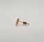 Boucles d'oreilles Love - Boucles d'oreilles en or rose et diamants 58 Facettes