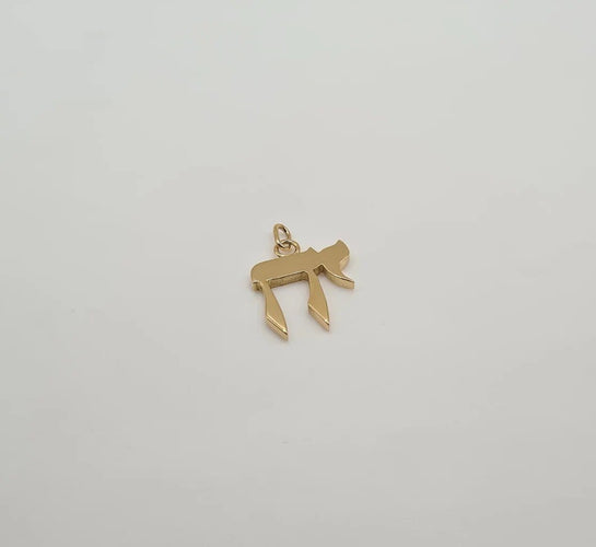 Pendentif Pendentif Haï en or jaune 58 Facettes