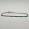 Bracelet Bracelet rivière en or blanc, diamants et émeraudes 58 Facettes