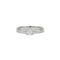 Bague 51.5 Solitaire or blanc diamant 58 Facettes 170197R