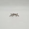 Boucles d'oreilles Boucles d'oreilles fleurs en or blanc et diamants 58 Facettes