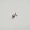 Boucles d'oreilles Boucles d'oreilles fleurs en or blanc et diamants 58 Facettes