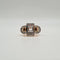 Bague 50.5 Bague vintage en or rose et diamants 58 Facettes
