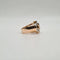 Bague 50.5 Bague vintage en or rose et diamants 58 Facettes