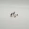 Boucles d'oreilles Boucles d'oreilles en or blanc 18 carats et diamants 58 Facettes