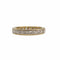 Bague 55 Alliance tour complet or jaune sertie de diamants princesses 58 Facettes