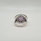 Bague 55 Bague en or blanc sertie d'améthystes 58 Facettes