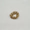 Bague 54.5 Bague en mailles en or jaune 58 Facettes