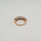 Bague 53 Bague en or rose 18 carats, diamants et saphirs multicolores 58 Facettes