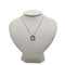 Collier Collier cercle en or rose et diamants 58 Facettes