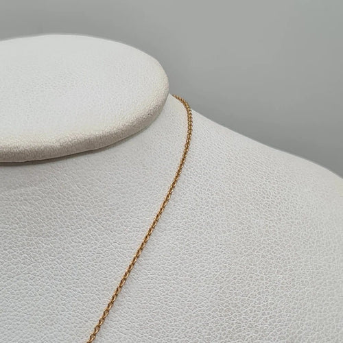 Collier Collier cercle en or rose et diamants 58 Facettes