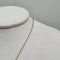 Collier Collier cercle en or rose et diamants 58 Facettes