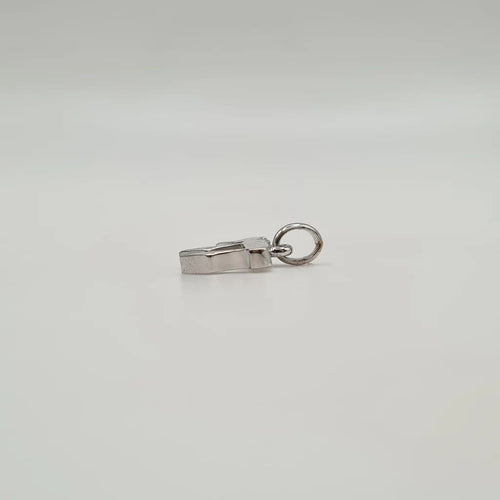 Pendentif HAI - Pendentif en or blanc 58 Facettes