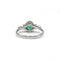 Bague 54 Bague - Or blanc, Diamants & Emeraude 58 Facettes 250201R