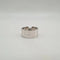 Bague 53 Bague en or blanc 18 carats et diamants 58 Facettes