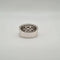 Bague 53 Bague en or blanc et diamants baguette et ronds 58 Facettes