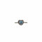 Bague 52 Bague cœur en or blanc, topaze bleue et diamants 58 Facettes