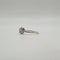 Bague 52 Bague cœur en or blanc, topaze bleue et diamants 58 Facettes