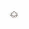 Bague 52 Bague fleur en or blanc et diamants 58 Facettes